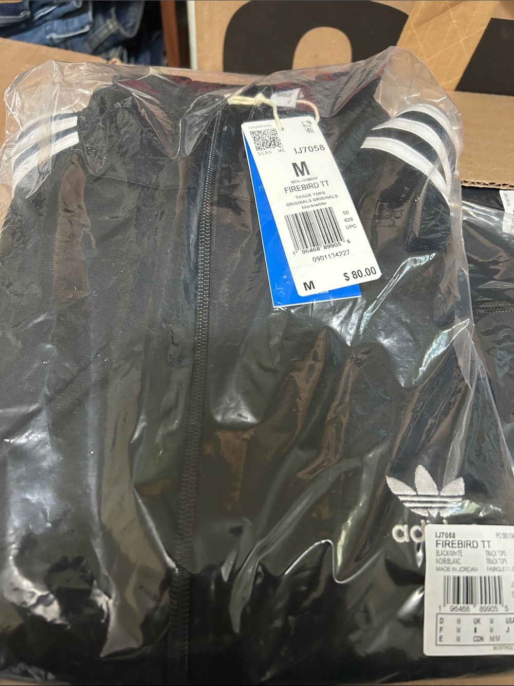 NWT Adidas Originals Men's Firebird Track Top